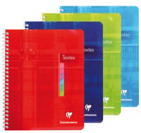 Cahier de texte spirale clairefontaine